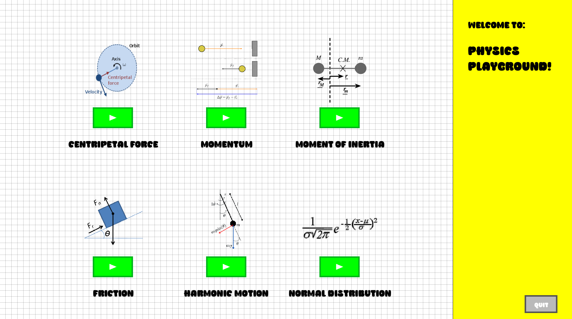 Physics Playground Screenshot